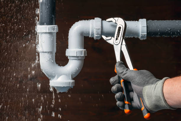 Professional Leak Detection technician working in Black Mountain, NC